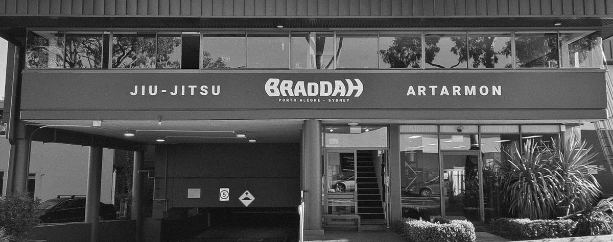 Braddah Jiu-Jitsu Artarmon academy exterior with branded signage